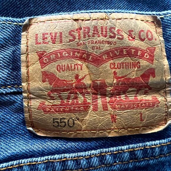 Levi Strauss & Co. Men's Jeans 550 54/30 Big and Tall "Medium Stonewash" - Picture 5 of 8